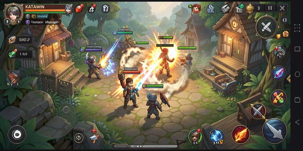 Tampilan antarmuka KATAWIN yang menarik dan strategis.